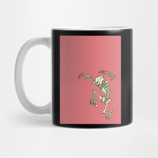 Sneaky Skeleton Mug